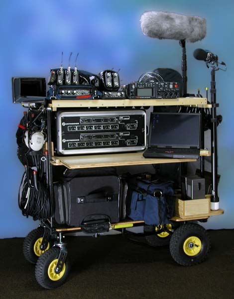 Custom Built Sound Cart